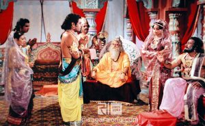 Kakieyi asked for his two boons and Ram,Lakshman,Sita wents to Forest