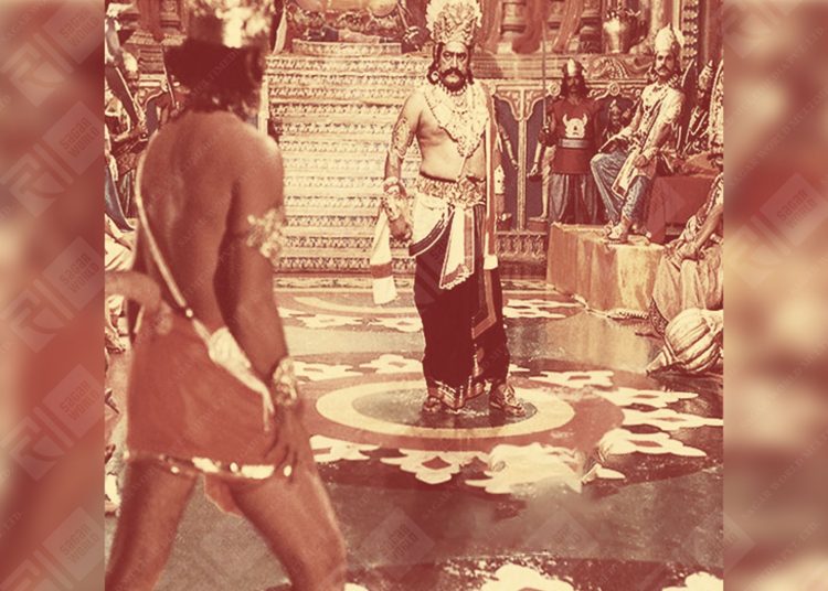 Angad meets Ravan in Lanka – Chapter 12