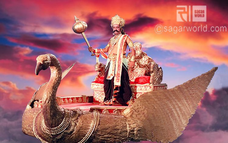 Ravan had a flying chariot called Pushpak Viman