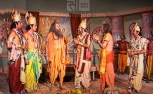 Visheamitra brings Ram,Lakshman for Sita swayamwar in Janakpuri