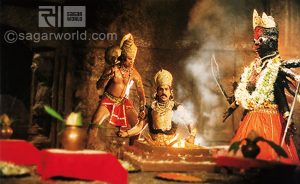Angad Intrrupts the yagna condcted by Meghnad