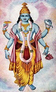 Lord Vishnu in Chaturbhuj form