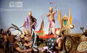 Kaikeyi drove the chariot and saves the life of Dashratha
