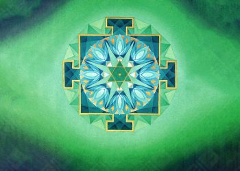 Mercury (Budda) Mandala Painting – Invoke the planet Mercury