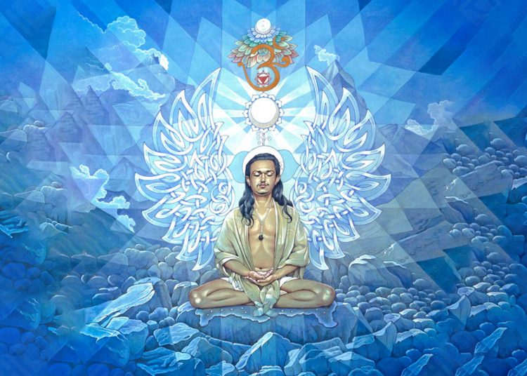 Rudra Granthi Mandala Painting – Invoke Lord Rudra