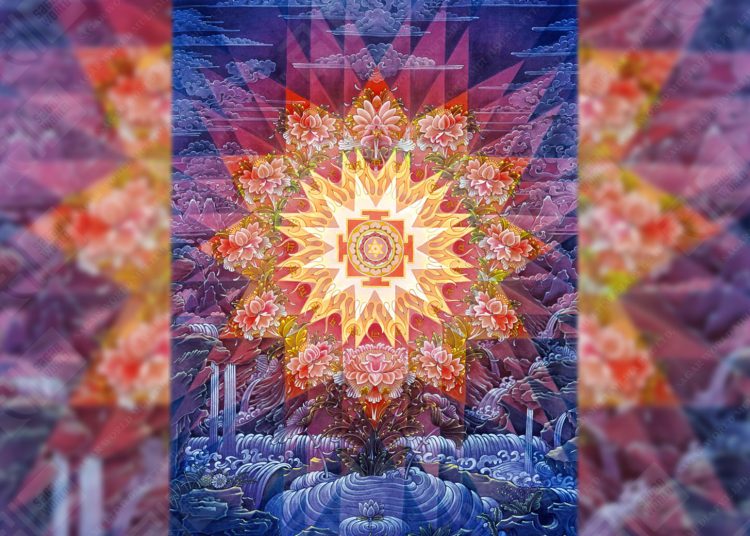 Gayatri Mandala Painting